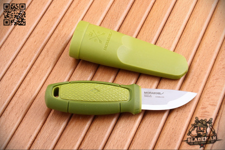 Нож Morakniv Eldris, Шнурок, Огниво, Зеленый - купить в интернет-магазине Blademan