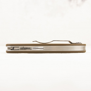 Нож Spyderco Efficient, G-10 Brown - складной туристические ножи из стали Нож Spyderco Efficient, G-10 Brown - складной туристические ножи из стали