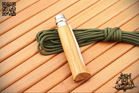 Нож Opinel №8, Нержавеющая сталь, Дуб, Гравировка кабан - купить в интернет-магазине Blademan