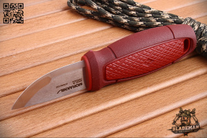 Нож Morakniv Eldris, Шнурок, Огниво, Красный - купить в интернет-магазине Blademan