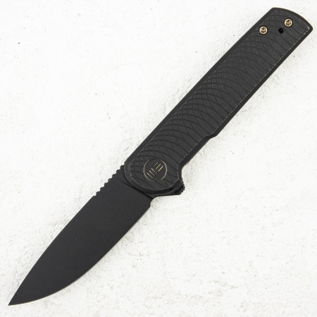 Нож WE Knife Charith, CPM 20CV, Ripple Patterned Black Titanium. LIMITED EDITION
