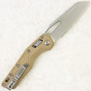 Нож Microtech MSI, Stonewash, M390, G10 Frag Tan, 210-10 Нож Microtech MSI, Stonewash, M390, G10 Frag Tan, 210-10