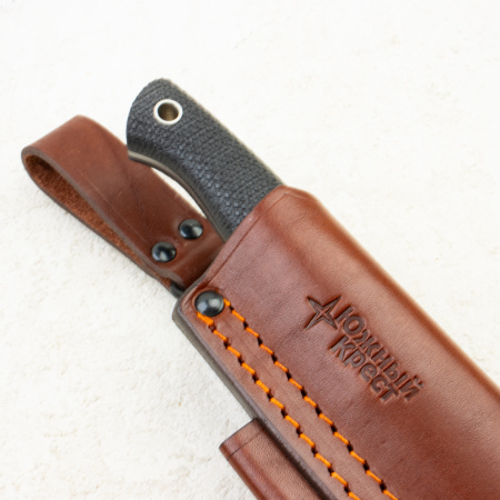 Нож Южный Крест Caribou L, Convex, VG-10, Micarta Black, 253