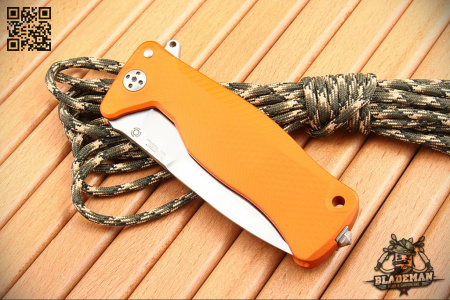 Нож lion STEEL SR-11, Aluminium, Оранжевый - купить в интернет-магазине Blademan