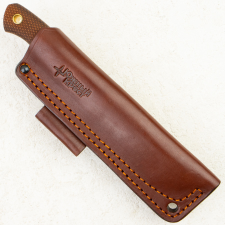 Нож Южный Крест Fang L, VG-10, Micarta Coyote, Насечка