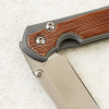 Нож Chris Reeve Small Sebenza 31 Inlay, Glass Blasted CPM MagnaCut, Titanium/Natural Canvas Micarta Handle, S31-1660 Нож Chris Reeve Small Sebenza 31 Inlay, Glass Blasted CPM MagnaCut, Titanium/Natural Canvas Micarta Handle, S31-1660