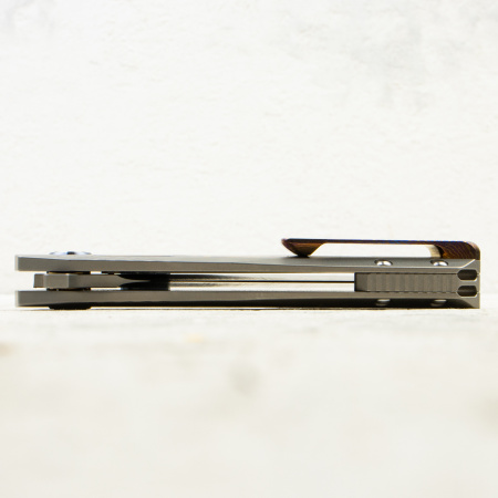 Нож Remette Kestrel, Satin, S35VN, Titanium Gray/Timascus Handle, RTPO-D Нож Remette Kestrel, Satin, S35VN, Titanium Gray/Timascus Handle, RTPO-D