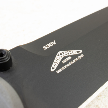 Нож Benchmade Barrage, CPM S30V, G10 Gray Handle, 580BK-2