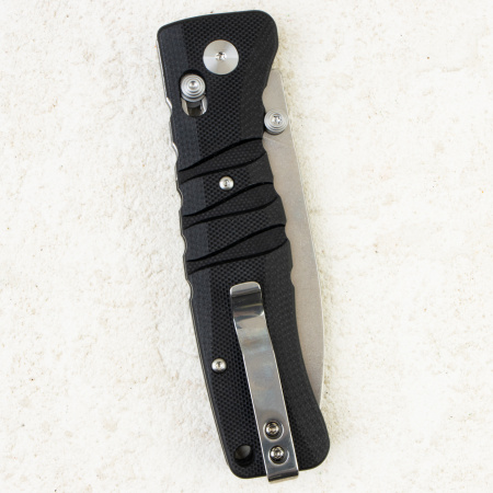 Нож QSP Ripley, Stonewashed 14C28N, G10 Black, QS160-A1