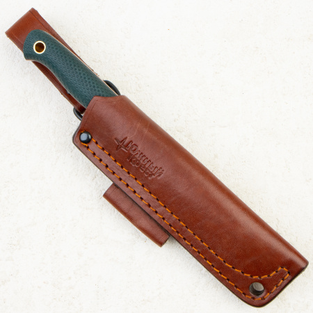 Нож Южный Крест Термит, VG10, Микарта Изумруд, Насечка