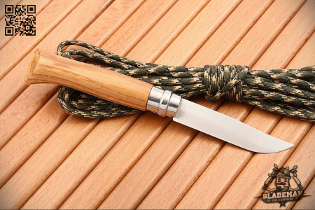 Нож Opinel №8 Animalia, Нержавеющая сталь, Дуб, Гравировка серна - купить в интернет-магазине Blademan