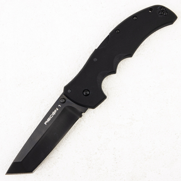 Нож Cold Steel Recon 1 Tanto, S35VN, G10 Black, CS27BT - складной туристические ножи из стали
