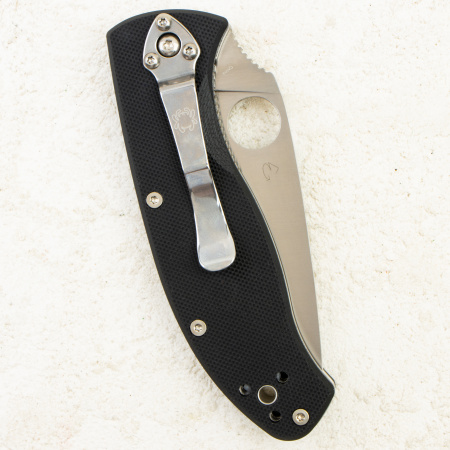 Нож Spyderco Tenacious, 8Cr13MoV, G10 Black, C122GP Нож Spyderco Tenacious, 8Cr13MoV, G10 Black, C122GP