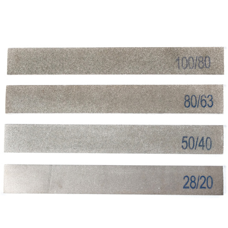 Набор алмазных брусков с трехслойным напылением (4 шт), TS-SH2000940