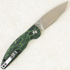 Нож QSP Turtle Punk, Stonewashed 14C28N, G10 Black/Green, QS158-C1 Нож QSP Turtle Punk, Stonewashed 14C28N, G10 Black/Green, QS158-C1