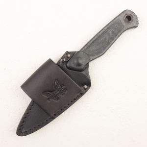 Нож Benchmade Dacian, MagnaCut, Black Micarta Handle, Black Grivory Sheath, 203BK-02