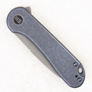 Нож WE Knife Elementum, CPM 20CV Gray, Titanium Blue - складной туристические ножи из стали Нож WE Knife Elementum, CPM 20CV Gray, Titanium Blue - складной туристические ножи из стали