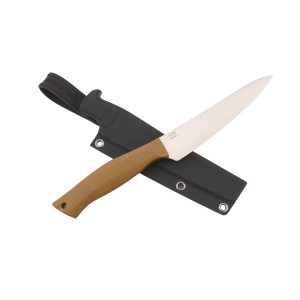 Нож OWL S130 F Универсал, N690 Cryo, G10 Sand, Kydex