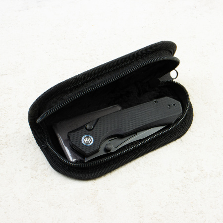 Нож Remette Rhino, Black, 14C28N, Micarta Black Handle, RNDG1