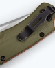 Нож Benchmade Taggedout, S45VN, OD Green G10 Handle, 15536