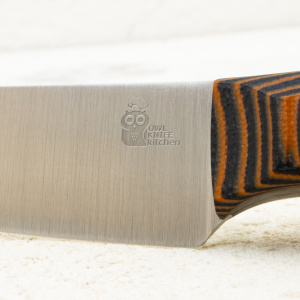 Нож OWL S130 F Универсал, N690 Cryo, G10 Black/Orange, Kydex