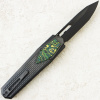 Нож Remette Swordfish Tanto, M390, чёрный титан / жёлто-зелёный карбон, ZL101A6