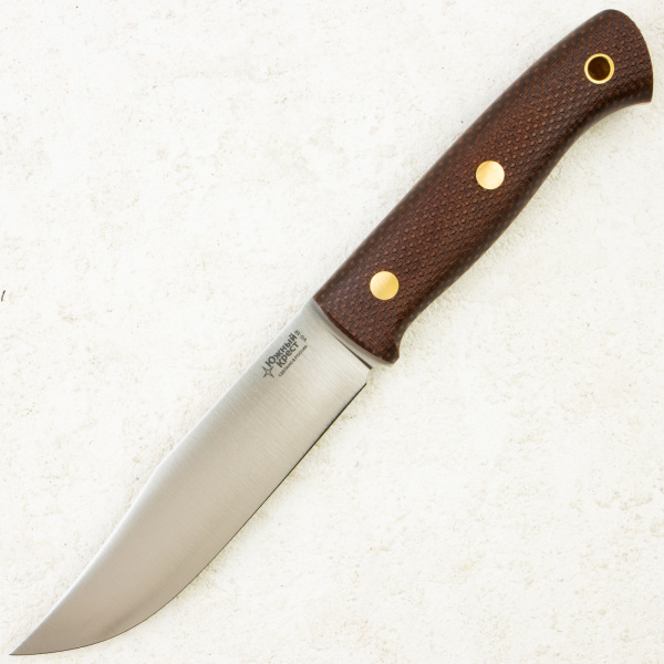 Нож Южный Крест Fox, CPR, Convex, Micarta Coyote, Насечка, 228
