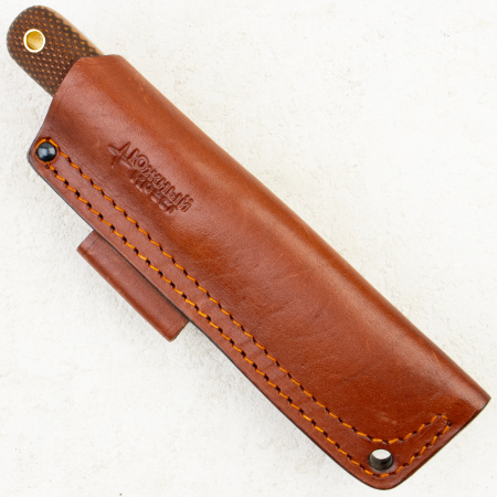 Нож Южный Крест Кефарт mini, VG10, Конвекс, Микарта Койот, Насечка