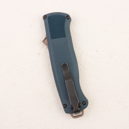 Нож Benchmade Shootout, CruWear, Crater Blue Grivory Handle, 5370FE-01