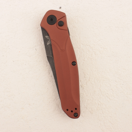 Нож Benchmade Osborne Auto, MagnaCut, Burnt Copper Aluminum Handle, 9400BK-03