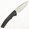 Нож WE Knife Exciton, CPM 20CV, Titanium/Twill Carbon Fiber Black. LIMITED EDITION - купить в интернет-магазине Blademan