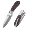 Нож Remette Meteor, M390, Titanium/Carbon Black/Orange Handle, RTPT-D