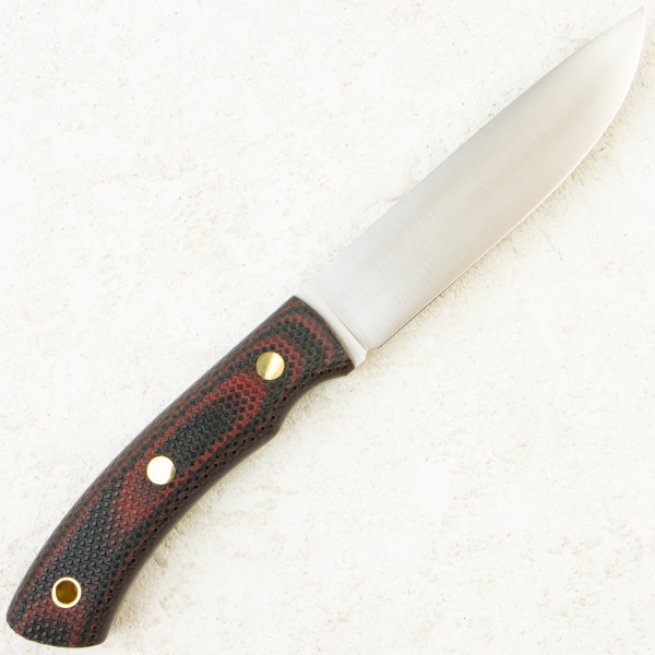 Нож Южный Крест Praiter, Convex, VG-10, Micarta Black/Red, 246