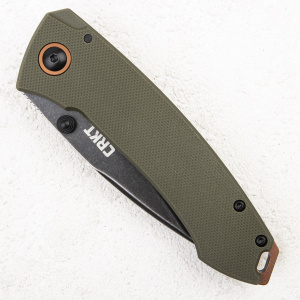 Нож CRKT TUNE, Lucas Burnley Design, 8Cr14MoV, G10 Green, 2520 Нож CRKT TUNE, Lucas Burnley Design, 8Cr14MoV, G10 Green, 2520