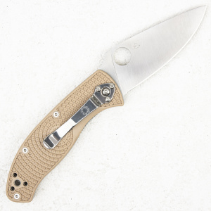 Нож Spyderco Tenacious, 8Cr13MoV, FRN Tan, C122PTN