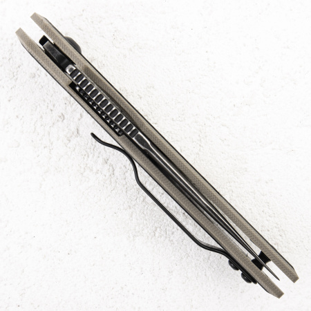 Нож Kershaw Fraxion, 8Cr13MoV, Blackwash, G10/Carbon Tan, 1160TANBW Нож Kershaw Fraxion, 8Cr13MoV, Blackwash, G10/Carbon Tan, 1160TANBW