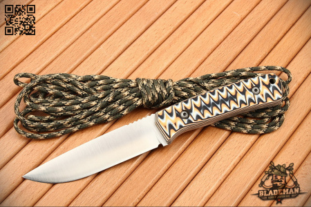 Нож OWL Barn F, M390, G10 Tiger-Orange, Kydex - купить в интернет-магазине Blademan