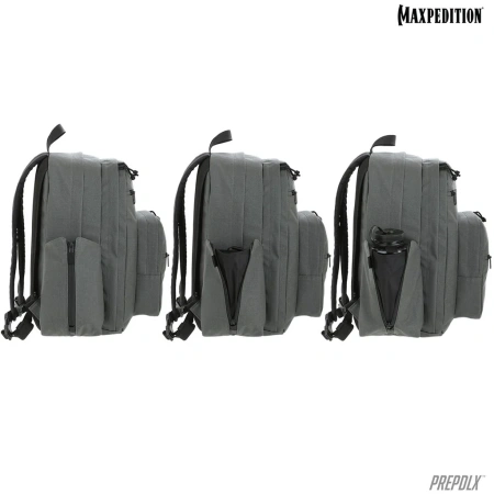 Городской рюкзак MAXPEDITION Prepared Citizen Deluxe Backpack 32L, Gray, PREPDLXW Городской рюкзак MAXPEDITION Prepared Citizen Deluxe Backpack 32L, Gray, PREPDLXW