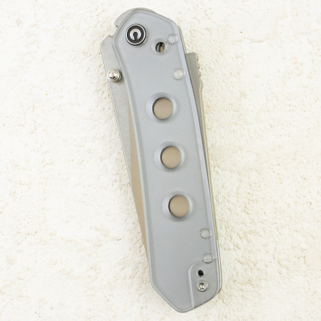 Нож CIVIVI Vision FG with Thumb Stud, Satin Nitro-V, Polished Clear Lexan Handle, C22036-7 Нож CIVIVI Vision FG with Thumb Stud, Satin Nitro-V, Polished Clear Lexan Handle, C22036-7