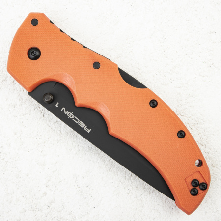 Нож Cold Steel Recon 1 Tanto, S35VN, G10 Orange, CS27BT-ORBK Нож Cold Steel Recon 1 Tanto, S35VN, G10 Orange, CS27BT-ORBK