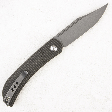 Нож CIVIVI Appalachian Drifter, S35VN Gray, Micarta Dark Green, C2015C
