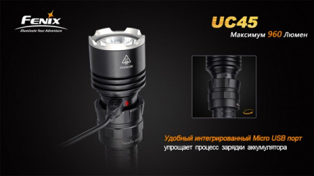 Фонарь Fenix UC45 Cree XM-L2 (U2) Фонарь Fenix UC45 Cree XM-L2 (U2) - купить в интернет-магазине Blademan
