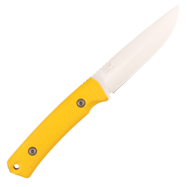 Нож OWL Barn S F, N690 Cryo, G10 Yellow, Kydex