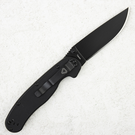 Нож Ontario Rat 2, AUS-8, Black, Black Nylon, 8861BP Нож Ontario Rat 2, AUS-8, Black, Black Nylon, 8861BP - купить в интернет-магазине Blademan