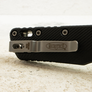 Нож Microtech MSI, Stonewash, M390, G10 Fluted Black, 210-10 Нож Microtech MSI, Stonewash, M390, G10 Fluted Black, 210-10