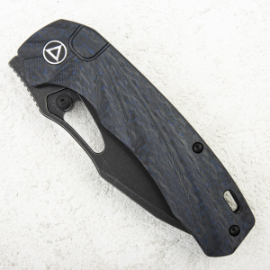 Нож QSP Hornbill, S35VN Black, Blue Carbon Fiber - складной туристические ножи из стали Нож QSP Hornbill, S35VN Black, Blue Carbon Fiber - складной туристические ножи из стали