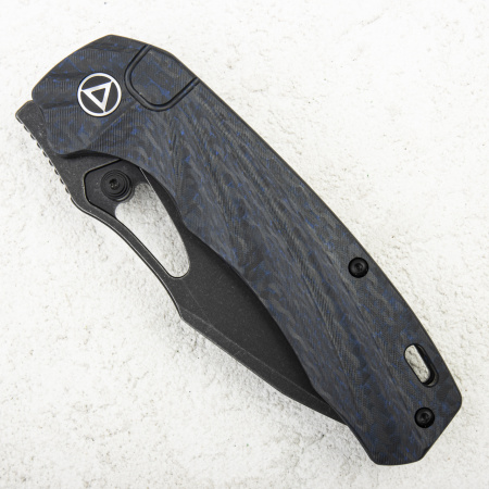 Нож QSP Hornbill, S35VN Black, Blue Carbon Fiber Нож QSP Hornbill, S35VN Black, Blue Carbon Fiber - купить в интернет-магазине Blademan