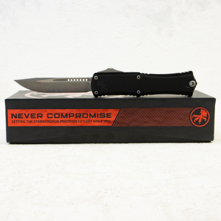 Нож Microtech Hera II Mini, Apocalyptic, M390, Aluminium Black, 1703M-10 Нож Microtech Hera II Mini, Apocalyptic, M390, Aluminium Black, 1703M-10