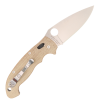Нож Spyderco Manix 2 XL, CPM Cru-Wear, Canvas Micarta Brown Handle, C95MPCW2