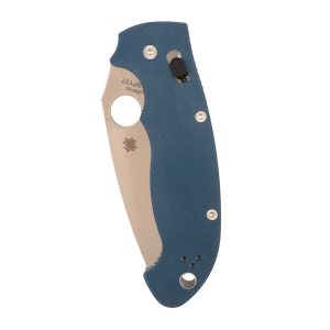 Нож Spyderco Manix 2 XL, CPM SPY27, G10 Blue Handle, C95GPCBL2